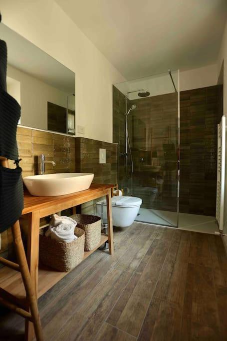 Il Noce Lake View Apartment 勒泽诺 外观 照片