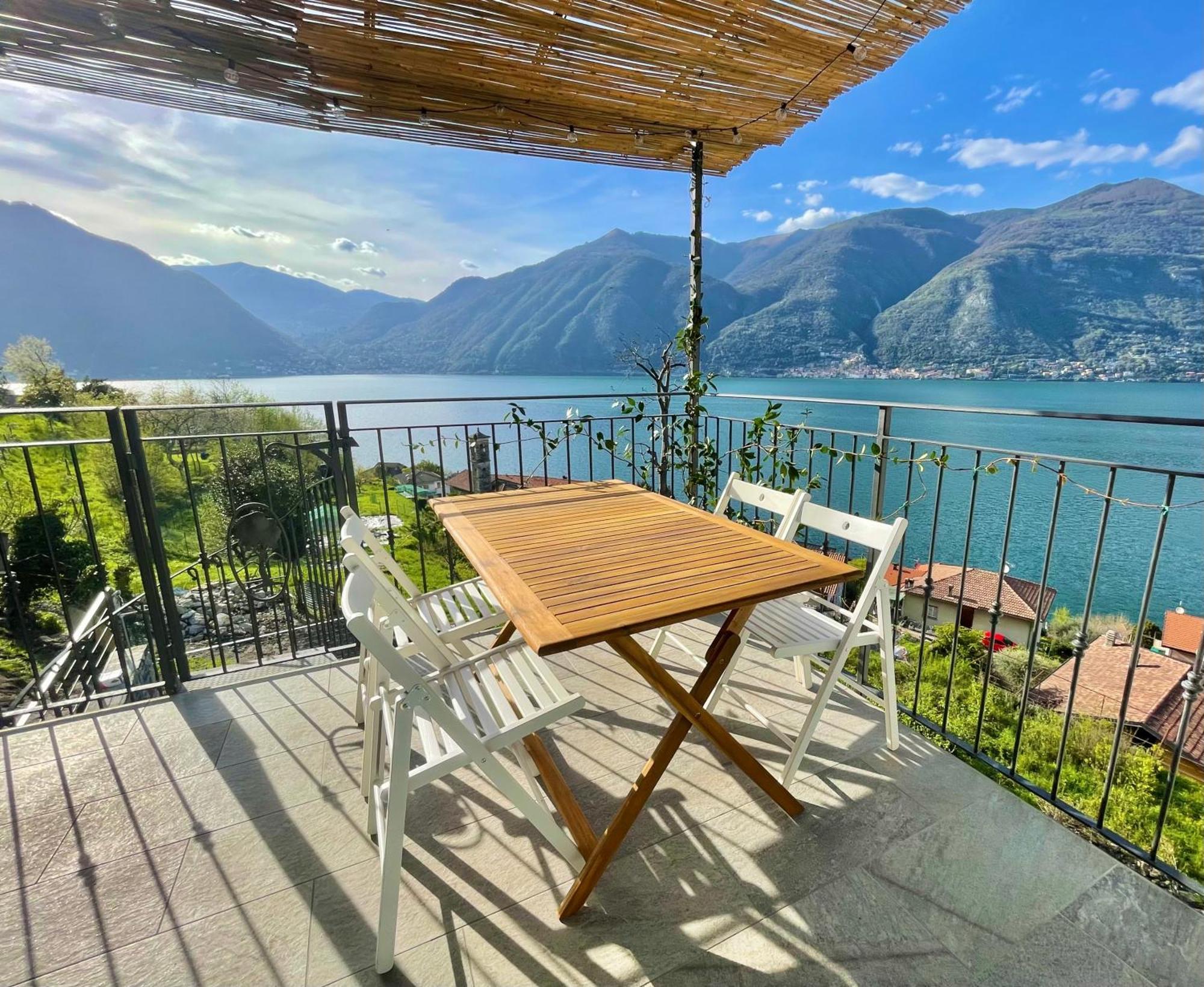 Il Noce Lake View Apartment 勒泽诺 外观 照片